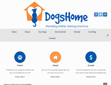 Tablet Screenshot of dogshomepa.org
